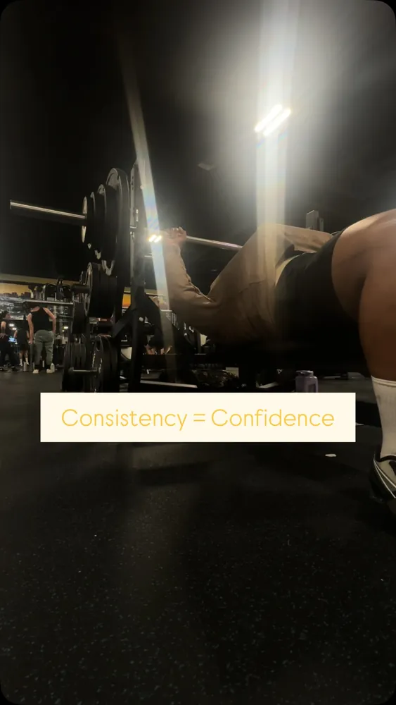 No one's gonna tell you this, but confidence is built in keeping your word to yourself. So, finish what you started, champ 👊🏽